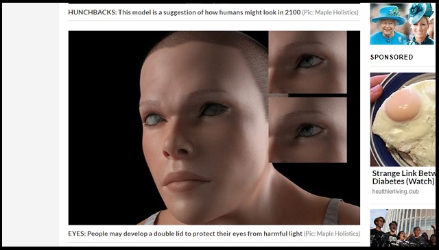学者が発表した「2100年の人類の姿」がまじでヤバ過ぎる! 第二の瞼、異様な頭蓋骨… スマホ人間の最終進化系!の画像3
