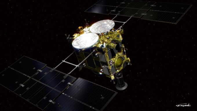 はやぶさ2がタッチダウンした小惑星「リュウグウ」にはネッシーが住んでいる!? 決定的画像を発見、研究者がコメント、中継に注目!の画像1