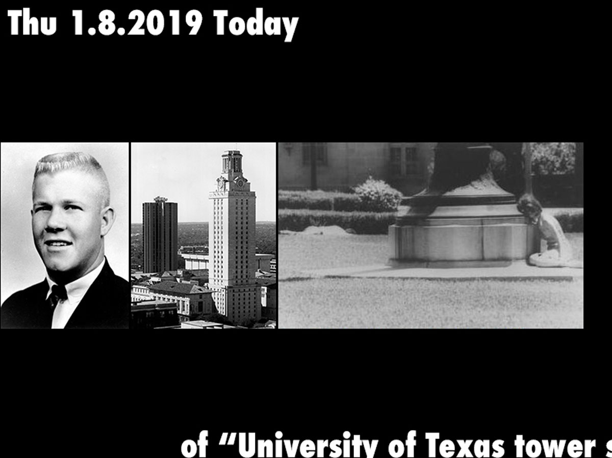 今日は何の日 8月1日は最悪の スクール シューティング事件 が起きた日 テキサス大学で乱射 15人が殺害された