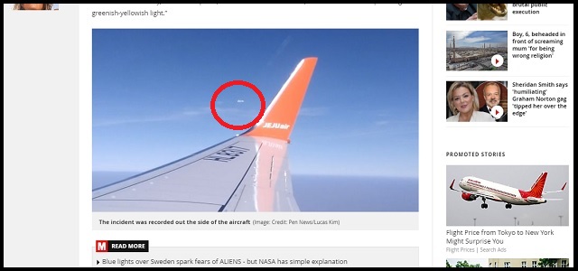 「UFOが6つに分裂している!」飛行機の乗客がUFO動画を激撮、点滅を繰り返し…! かつて機長が驚愕したUFOと酷似!の画像2