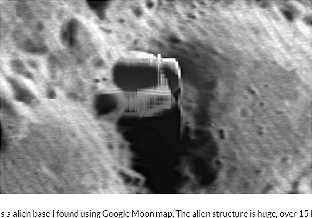 【衝撃】月面に超巨大収容施設が存在することがグーグルムーンで発覚！ 「NASAの隠蔽ミス」識者断言、エイリアンの空き家か!?の画像1