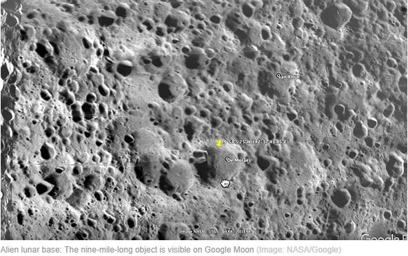 【衝撃】月面に超巨大収容施設が存在することがグーグルムーンで発覚！ 「NASAの隠蔽ミス」識者断言、エイリアンの空き家か!?の画像2