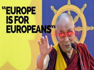 ダライ・ラマが移民受け入れに警告「移民返さないと欧州はムスリムとアフリカンに占領されるぞ」「ヨーロッパはヨーロッパ人のもの」