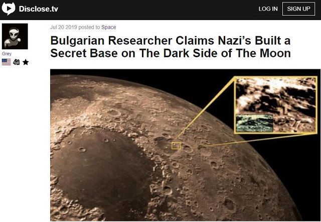 【やはり】「ナチスは月の裏側に基地を造った」ブルガリアの研究者が断言！ 人類が月を再訪できない決定的理由か!?の画像1