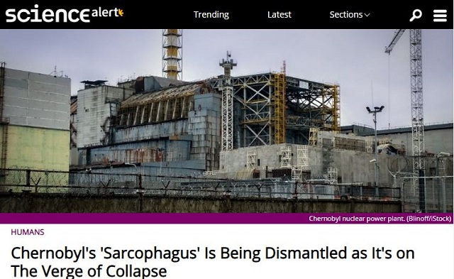 チェルノブイリ原発全体を覆う「放射能を封じ込める石棺」が崩壊寸前! 大量の放射線流出… 人類史上最大のシェルター遂に稼働!の画像2