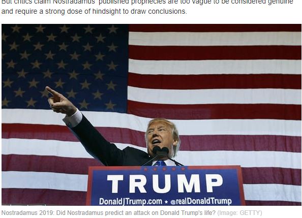 まだあったノストラダムスの2019年予言が怖い! 今年中にトランプ大統領暗殺、ブレグジットの行方は… 専門家が断言!の画像2