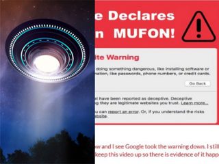 グーグルが世界最大のUFOサイト「MUFON」を詐欺認定！ 専門家「UFO情報の言論統制。知る権利の妨害行為」
