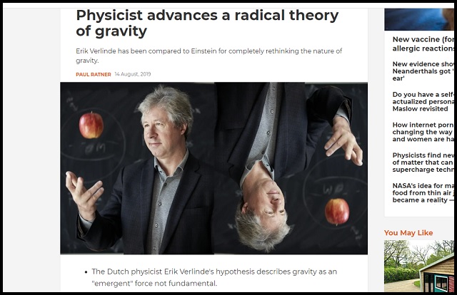 「重力もダークマターも実在しない」ヴァーリンデの重力仮説が100年ぶりの物理学革命へ！ 全てはエントロピーなのだ！の画像1