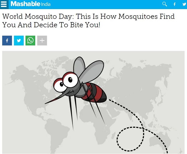 蚊に刺されやすい人の 本当の特徴 5つが判明 血液型 食事 仕草 アナタばかり刺される理由とは