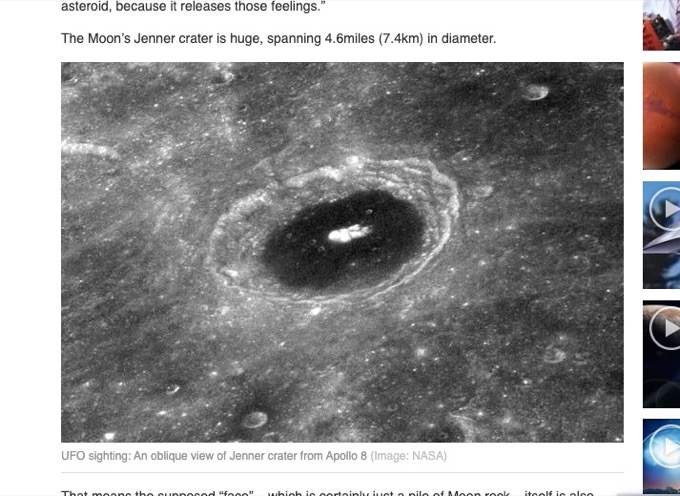 月面でまたも超巨大エイリアンが発見される! 推定2万5千メートル… 専門家「100%地球外生命体がいる証拠」の画像2