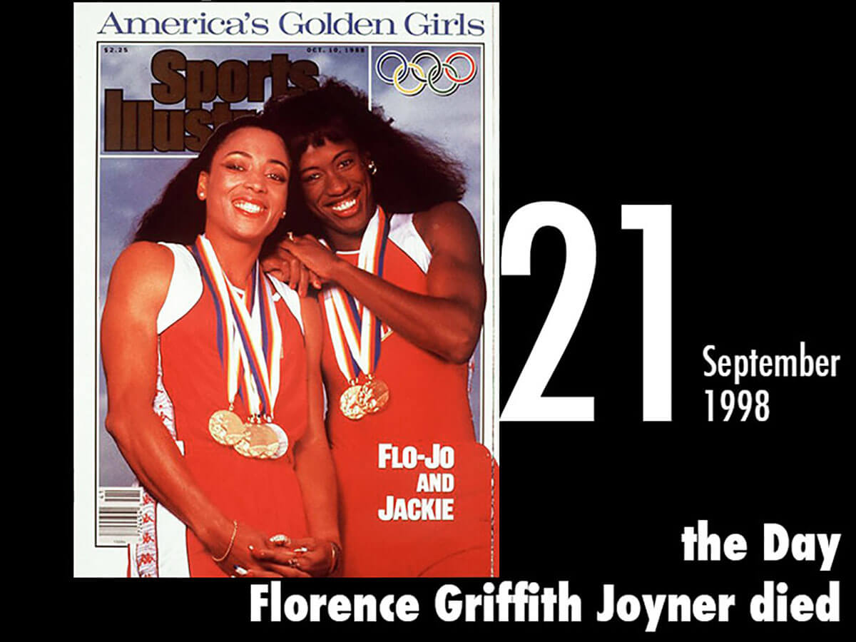 9月21日は女子100m世界記録保持者ジョイナーが急死した日 ドーピング疑惑 38年の短すぎる人生