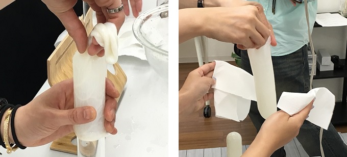 「羊の盲腸コンドーム」をコンドームソムリエAiと作ってみた! ヴィクトリア朝時代の避妊具のエログロさが判明!の画像18