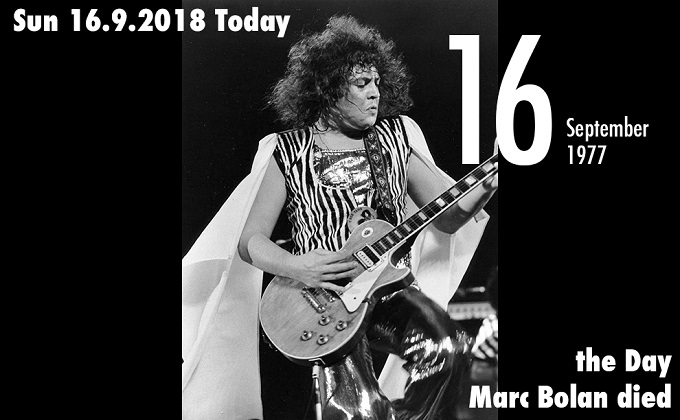 9月16日はグラムロックの伝説マーク・ボランが交通事故死した日! 30歳の誕生日直前、歌詞に死を暗示するメッセージも…の画像1