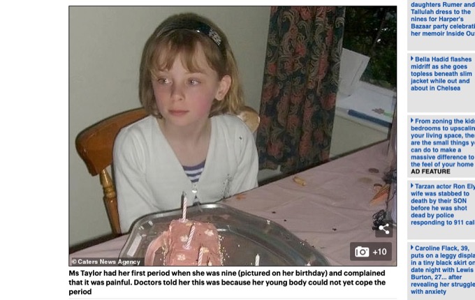 2つの膣と子宮を持つ英国美人が激白した苦悩の日々! 9歳からの葛藤、同時多発生理や彼氏との行為…!の画像2
