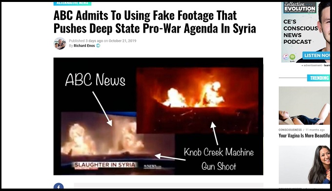 米ABCが「フェイクニュース」をTVで2度流したことがガチ発覚！ シリア攻撃で大ウソ動画、トランプ潰しか…日本はどこも報じず！の画像1