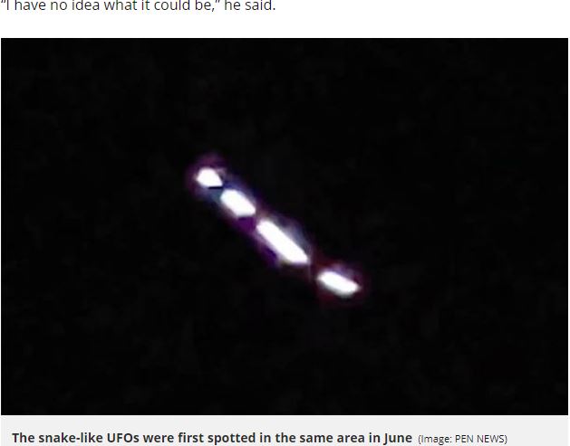 またもや「ヘビ型UFO」出現!!! なぜヘビ型ばかり「米軍は静かに監視中」の画像2
