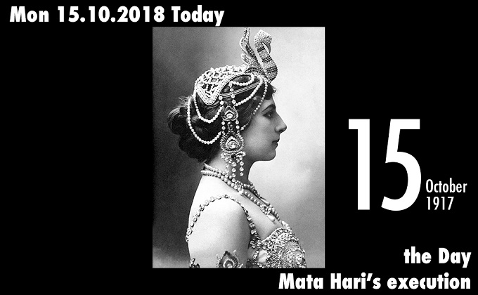 10月15日は独仏二重スパイの美女マタ・ハリが銃殺された日! ダンサー、高級娼婦として活躍、処刑官が目隠しするほどの美貌の画像1