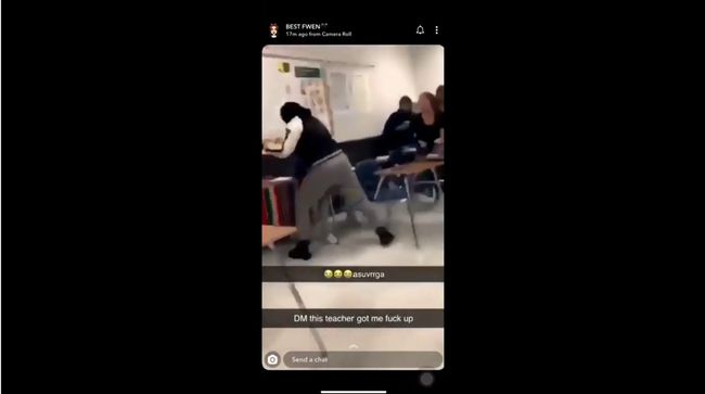 【閲覧注意】最凶にヤバイ「女教師の暴力動画」が拡散! 15歳生徒をボコボコ… 右ストレートで完全に殺しにかかる!=米の画像2
