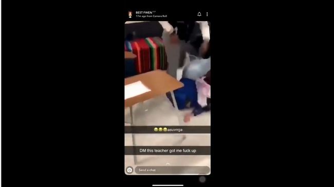 【閲覧注意】最凶にヤバイ「女教師の暴力動画」が拡散! 15歳生徒をボコボコ… 右ストレートで完全に殺しにかかる!=米の画像3