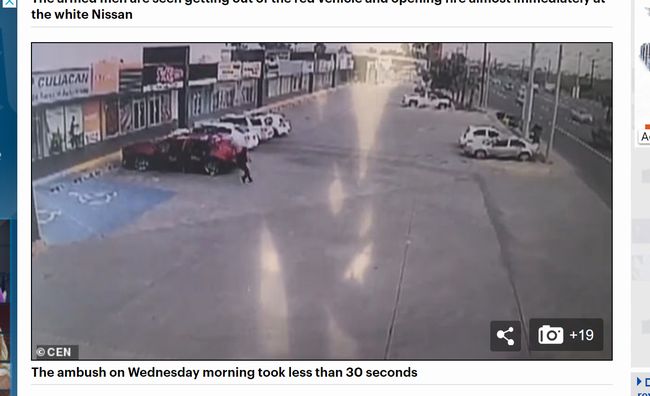 【閲覧注意】エル・チャポの息子を逮捕した警官が、銃弾150発を撃ち込まれて殺される瞬間が壮絶!=メキシコの画像1