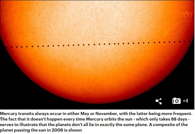 本日11日「水星の太陽面通過」が発生！ 人々の性格が激変・頭痛・体調不良も…水星逆行が終わる21日まで注意！の画像2