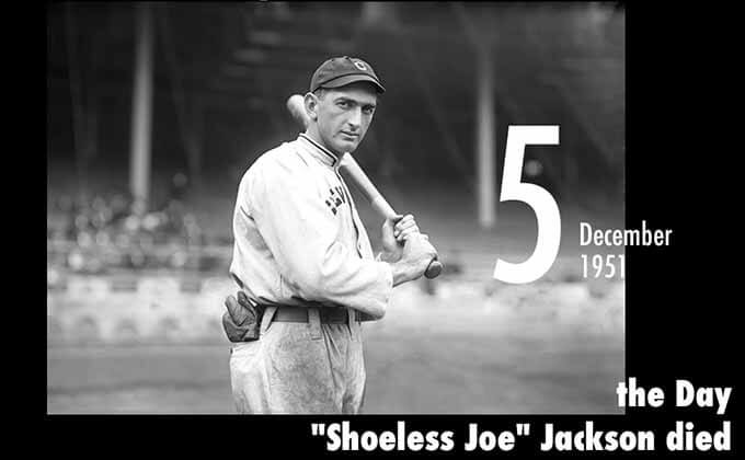 12月5日はMLB史に残る天才バッター、ジョー・ジャクソンが死亡した日! 八百長事件で追放、大打者に一体何が?の画像1