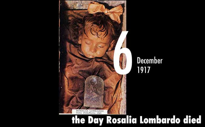12月6日はカタコンベの眠れる美女ロザリア・ロンバルドが死亡した日! 2歳少女の生々しい美しさは、秘密の処理法にあった…の画像1