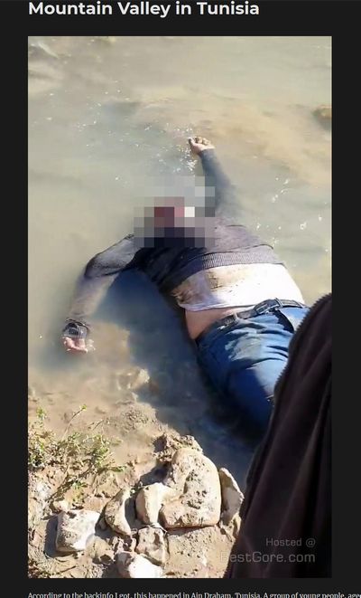 【閲覧注意】バスが谷底転落、27人が死んだ事故現場がヤバすぎる! 散乱する遺体… 絶望しか感じない光景!=チュニジアの画像1