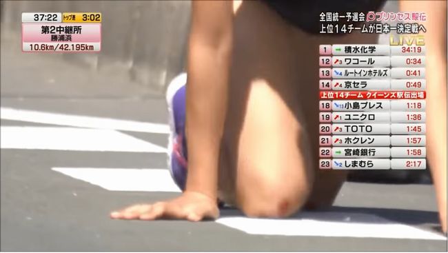 駅伝史上「最大の悲劇」映像がヤバイ! 骨折&流血&四つん這い… 全国民が泣いた飯田事件とは!?の画像4