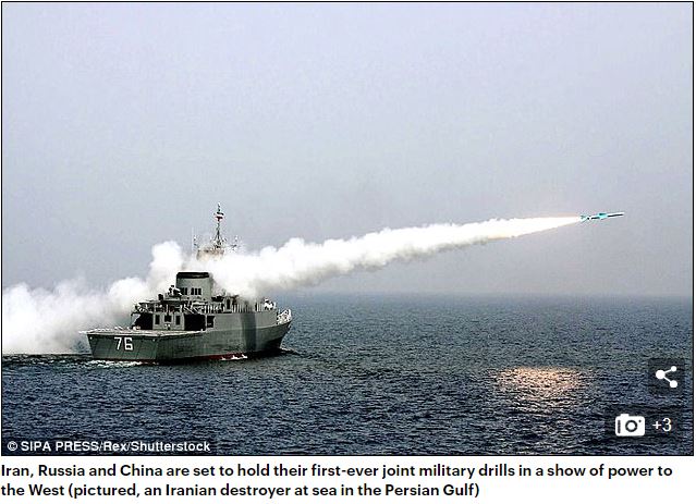 中国・ロシア・イランが「第三次世界大戦」に向けてまさかの合同訓練開始! 米国警戒… 日本もピンチ!の画像2