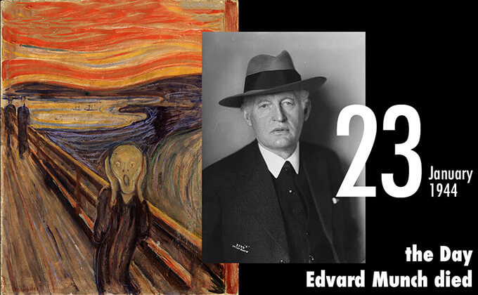 1月23日はノルウェーが産んだ異能の画家・エドヴァルド・ムンクが死亡した日！の画像1