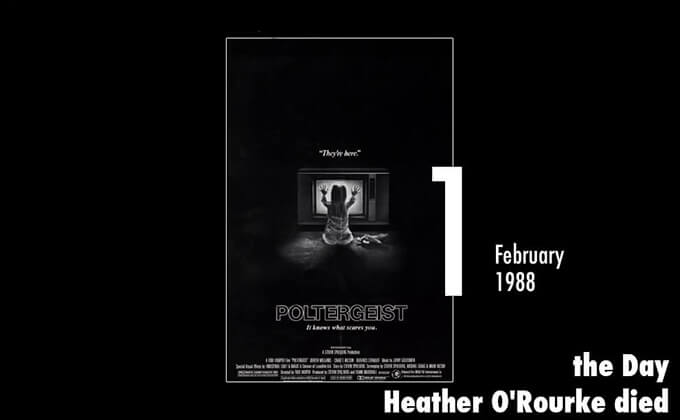 2月1日は映画『ポルターガイスト』の天才子役ヘザー・オルークが急死した日！ 関係者が続々死亡、呪われた映画…の画像1