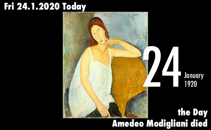 1月25日はイタリアを代表する画家アメディオ・モディリアーニが死亡した日! 強烈に個性的な作品と過剰なまでに無頼な人生…の画像1