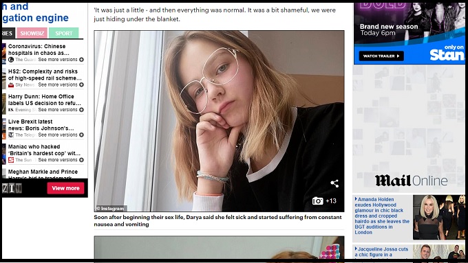 10歳少年の子供を妊娠した13歳少女がロシアで超話題! 少年は精子細胞ナシ…TVでも顔出し特集、謎の展開に!の画像2