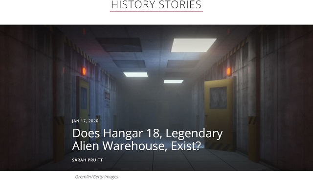 アメリカの超極秘エイリアン保管室 ハンガー18 とは エリア51以上の陰謀 重要証言続々も空軍は全力否定