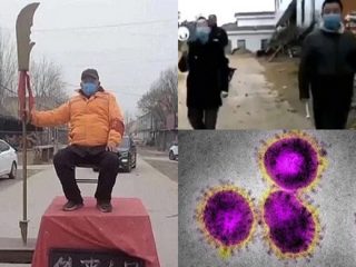 新型コロナウイルス対策！中国農民が「銃や刀で武装」して自ら道路封鎖！ リアル『ウォーキング・デッド』自警団状態に！
