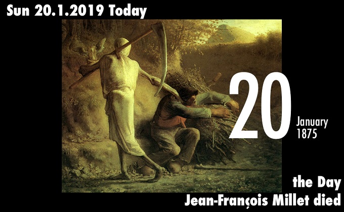 1月20日は19世紀フランスを代表する画家ジャン=フランソワ・ミレーが死亡した日!の画像1