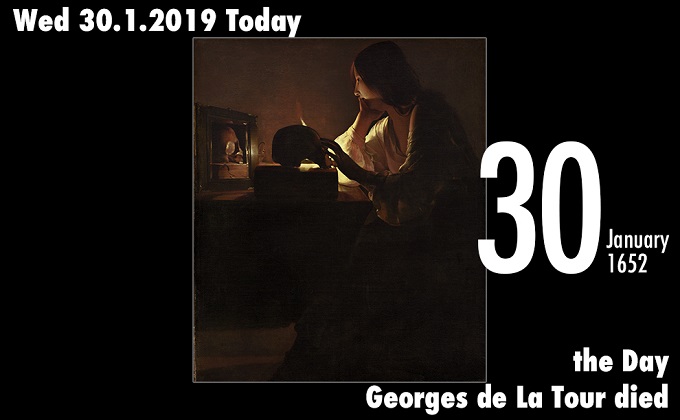 1月30日は仏画家ジョルジュ・ド・ラ・ラトゥールが死亡した日! 死と娼婦を描いた夜の画家…の画像1