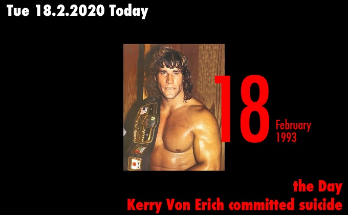 2月18日はプロレスラーのケリー・フォン・エリックが亡くなった日! 若きレスラーの死と連鎖する鉄の爪兄弟の自殺の画像1