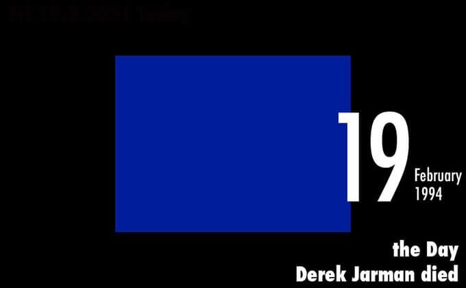 2月19日は映画監督のデレク・ジャーマンがエイズの合併症により死亡した日！ 同性愛とHIVをテーマにした作品『Blue』の衝撃の画像1