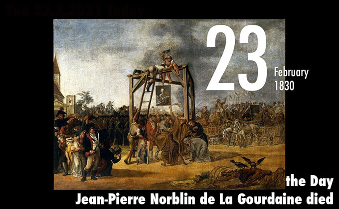 2月23日は19世紀のポーランド啓蒙主義を代表する画家であるジャン＝ピエール・ノルブラン・ド・ラ・グルデーヌが死亡した日！の画像1