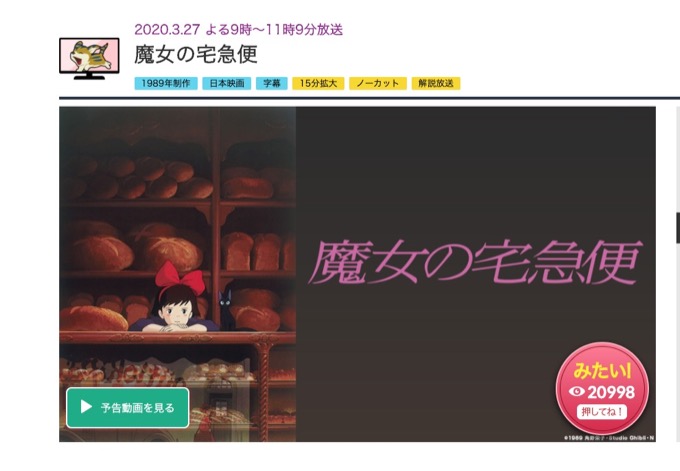 『魔女の宅急便』のキキの性器は腫れて出血している!? ホウキ系魔女の職業病を亜留間次郎が徹底解説の画像1