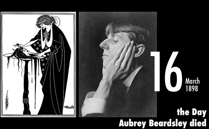3月16日は天才イラストレーター、オーブリー・ビアズリーが死亡した日！ オスカー・ワイルド作『サロメ』の挿絵で世界的人気にの画像1