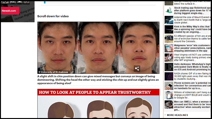 就活生必見! 証明写真で「アゴを引くは絶対NG、超悪印象で内定ゼロ」科学研究で確定! ガチで受かる顔の角度は…!の画像2