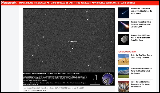 【緊急】4月29日18時56分に「巨大隕石」が地球衝突!? NASAが警告、軌道に入れば滅亡確定!の画像2