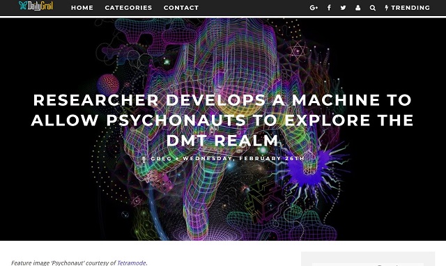 ドラッグでキメて「トリップした空間」に数年間滞在する方法が開発される! 「DMT空間」は実在する!の画像1