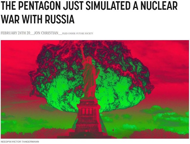 第三次世界大戦が現実に!?米軍が秘密裏に「対ロシア核攻撃」シミュレーションを行ったことが判明! 次世代小型核で一気に叩く…の画像2