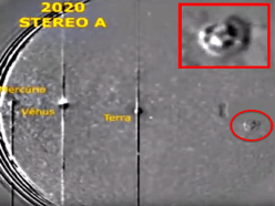 NASA衛星映像に超巨大「車輪型UFO」がくっきり！ 旧約聖書「エゼキエルの車輪」か、研究者も公認！