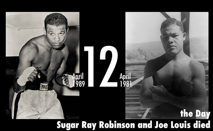 4月12日は２人の偉大なボクシング世界王者が亡くなった日！ 25連続防衛ジョー・ルイスと全階級最強シュガー・レイ・ロビンソンの画像1