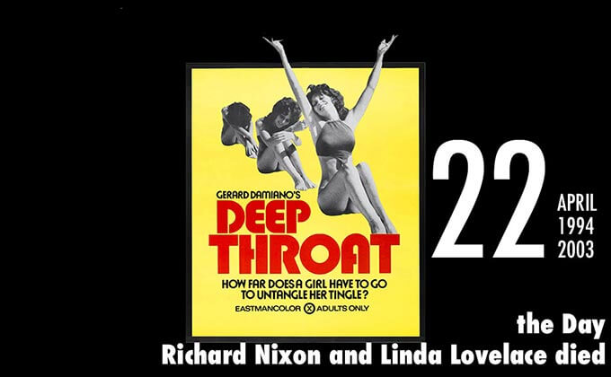 4月22日は成人映画『ディープ・スロート』で一躍有名となったポルノ女優リンダ・ラヴレースが死亡した日！  ポルノ映画ながら過去最大規模のヒット作にの画像1